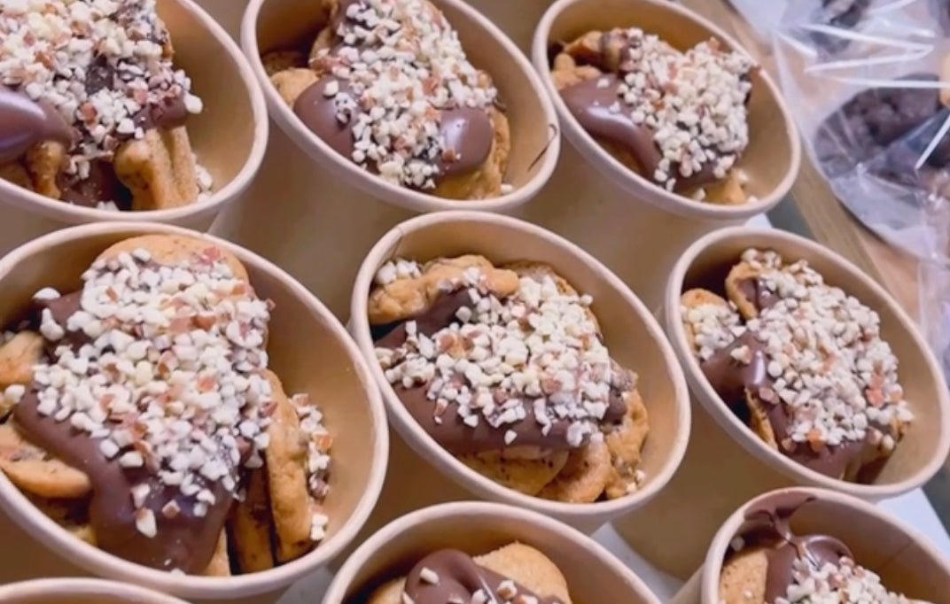 Y CRUNCHY CUP'S/WHITE CHOCOLATE