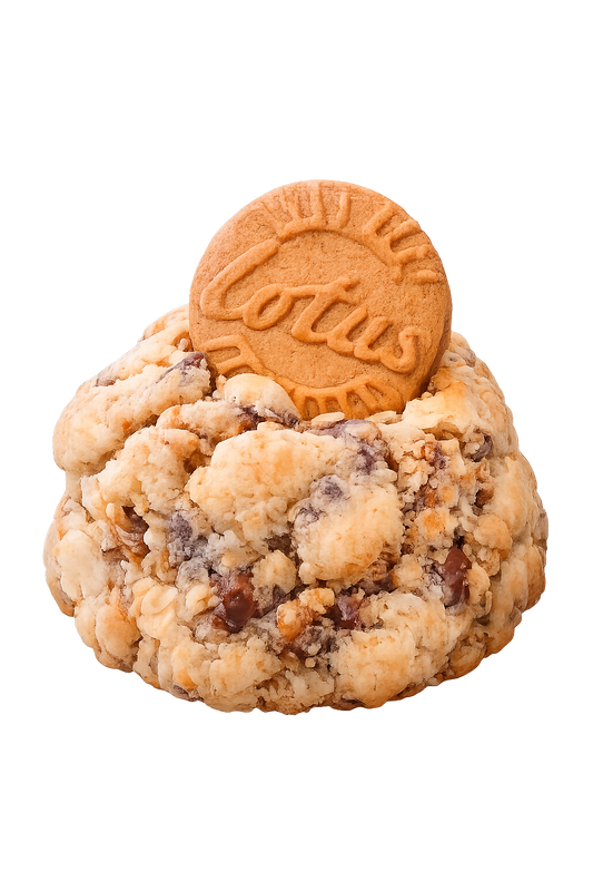 MARSHMALLOW CREAM BISCOFF: Gooey Biscoff Dream Cookie