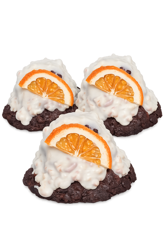 LUXURY DARK CITRUS FUSION: Luxury Orange Chocolate Bite