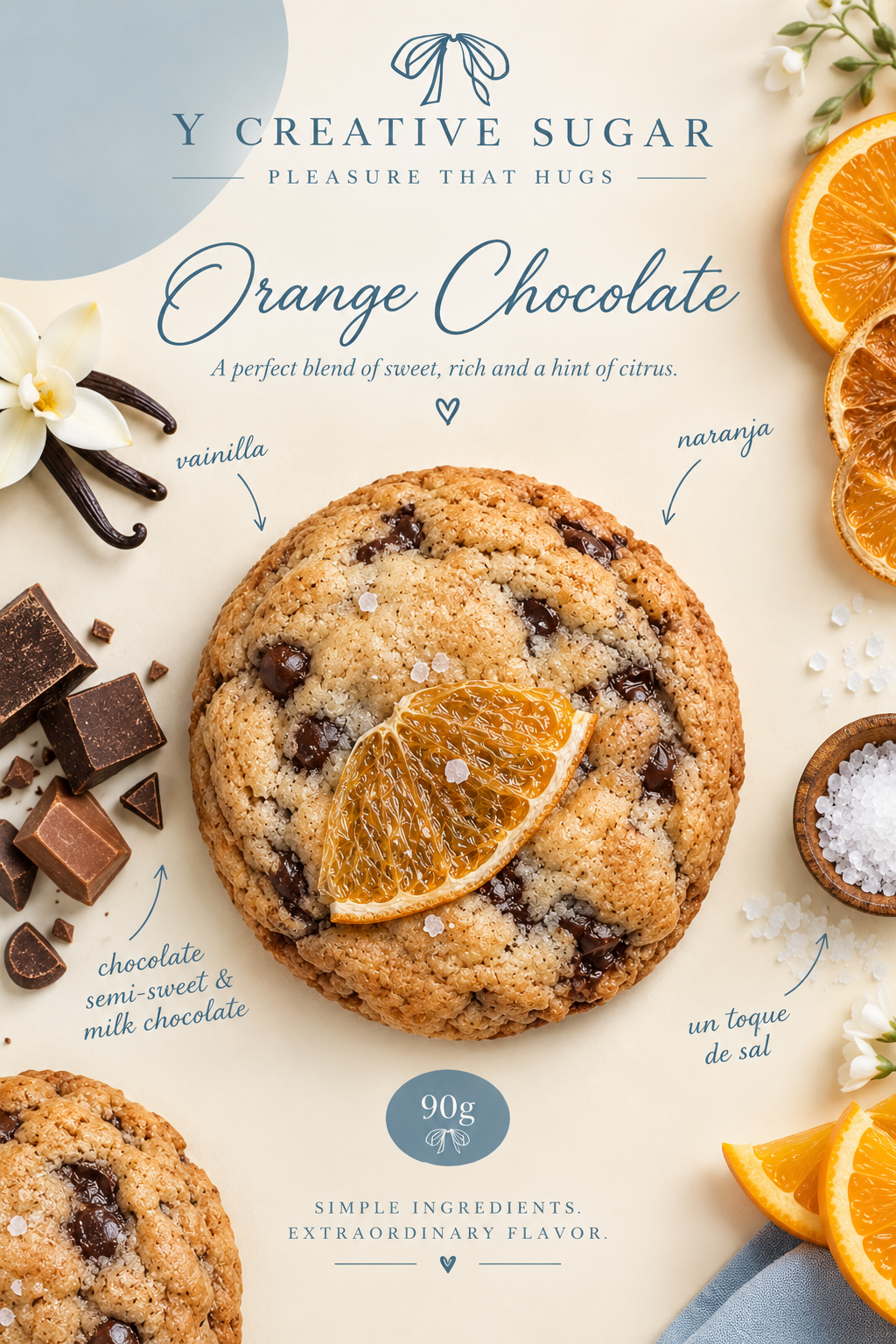 Orange Chocolate 90gr