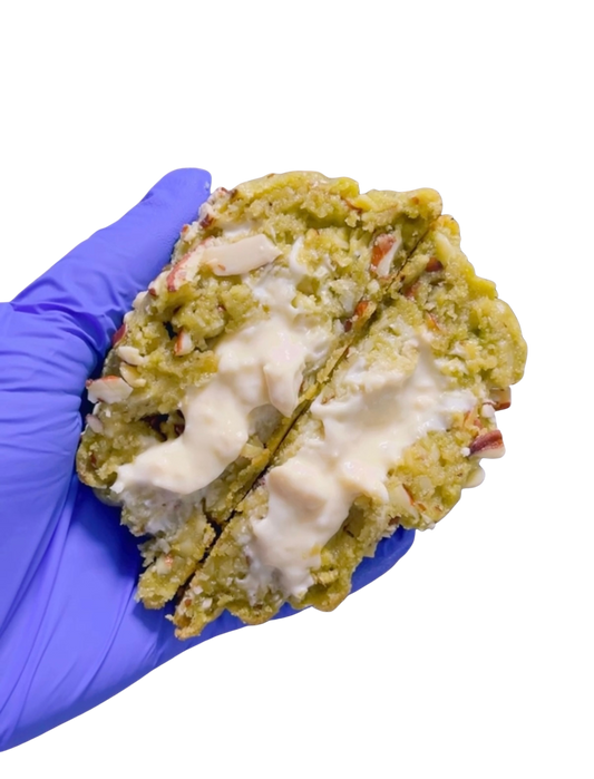 MATCHA COCONUT WITH ALMONDS