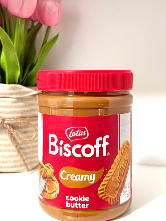 PASTRY SUPPLY - 3.5 POUNDS BISCOFF CREAMY COOKIE BUTTER