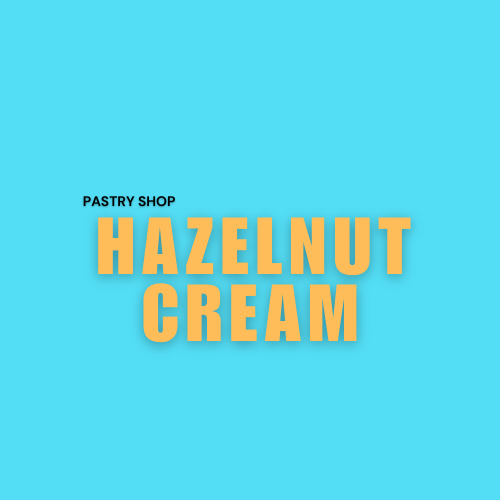 PASTRY SHOP - HAZELNUT CREAM VELA BIANCA BRAND 13 POUNDS