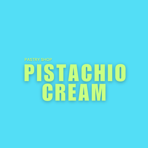 PASTRY SHOP - PISTACHIO CREAM Vela Brand