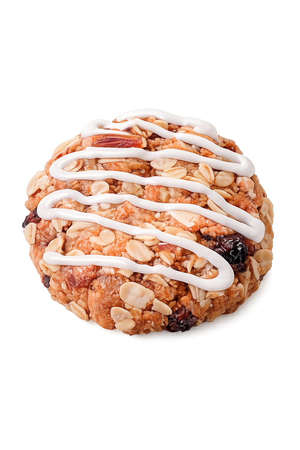 10 PETTITE OATMEAL ALMOND RAISINS: BREAKFAST GLAZED OAT BITES