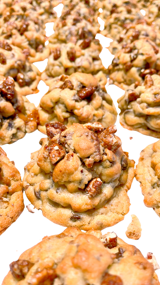 PRALINE PECAN CARAMEL COOKIE