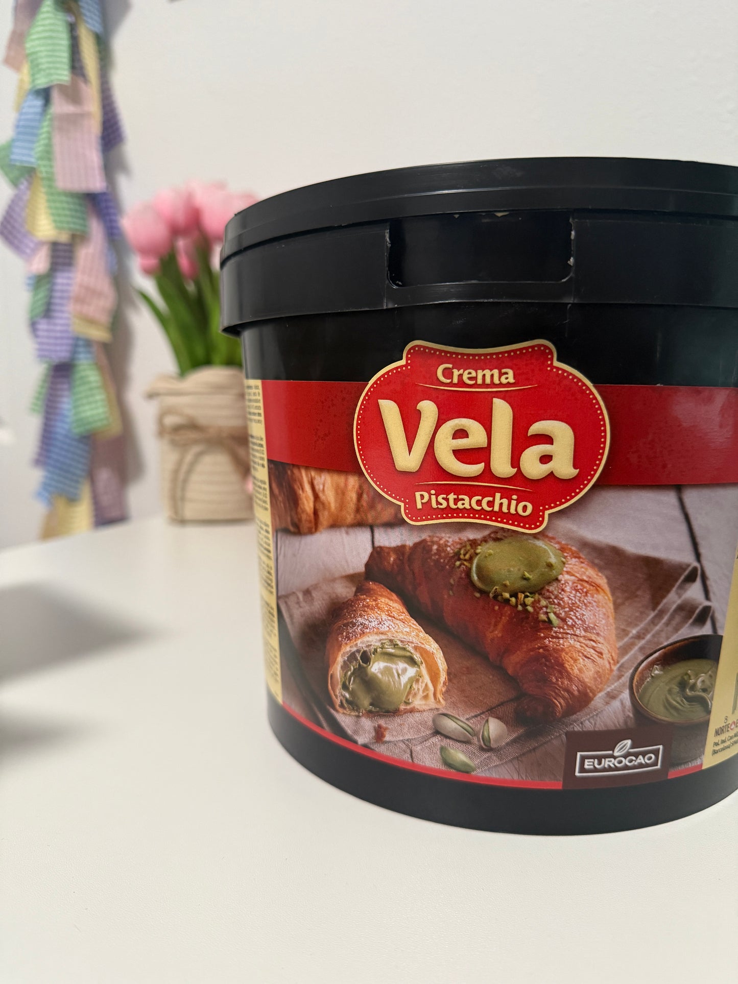 PASTRY SHOP - PISTACHIO CREAM Vela Brand 13 POUNDS