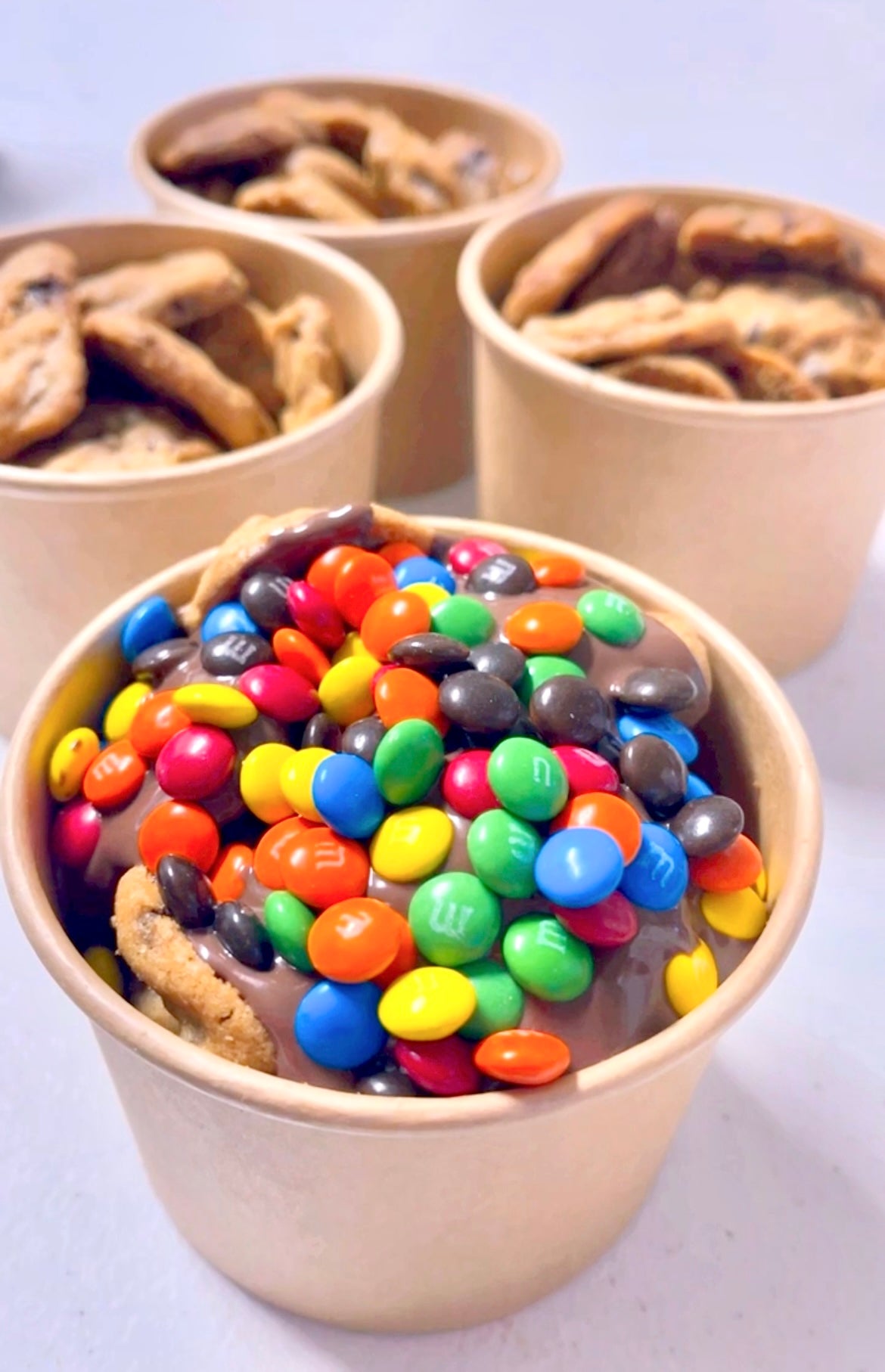 CRUNCHY COOKIE CUPS!