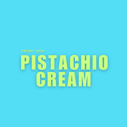 PASTRY SHOP - PISTACHIO CREAM Vela Brand